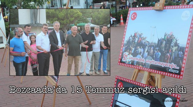 15 Temmuz konulu fotoğraf sergisi açıldı
