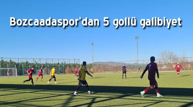 Bozcaadaspor’da yükseliş sürüyor
