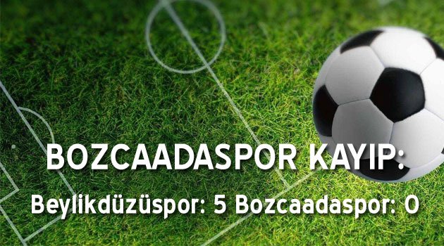 Bozcaadaspor’daki düşüş devam ediyor