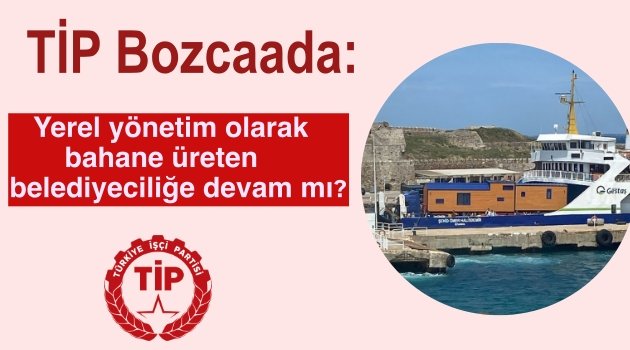 TİP'ten yeni yönetime tepki!