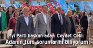 İyi Partili Cevdet Çebi Bozcaadalılarla buluştu